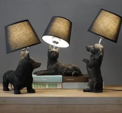 LED Puppy Love Table Light - Creative Pet Decor