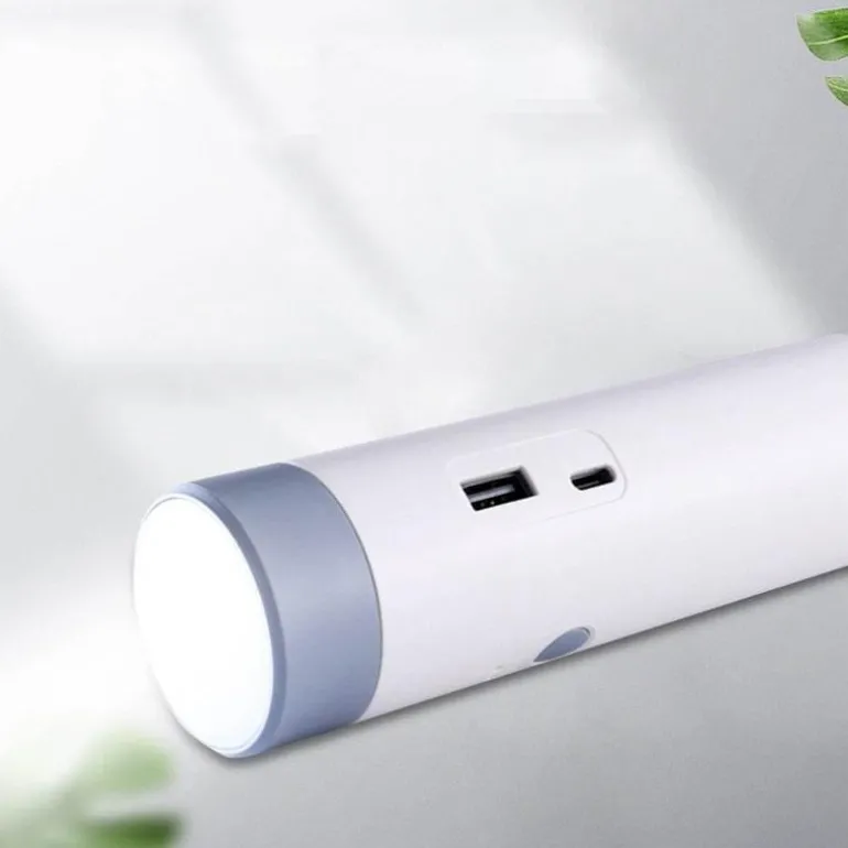 LED Rechargeable Desk Lamp - Mini Power Bank Light