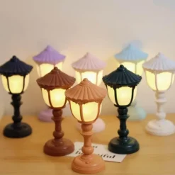 LED Straßenlaterne Tischleuchte - Kreative Nachtlampe