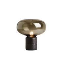 LED Table Lamp - Postmodern Marble Glass Design