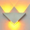 LED Triangle Wall Lamp - Stylish Modern Lighting Fixture