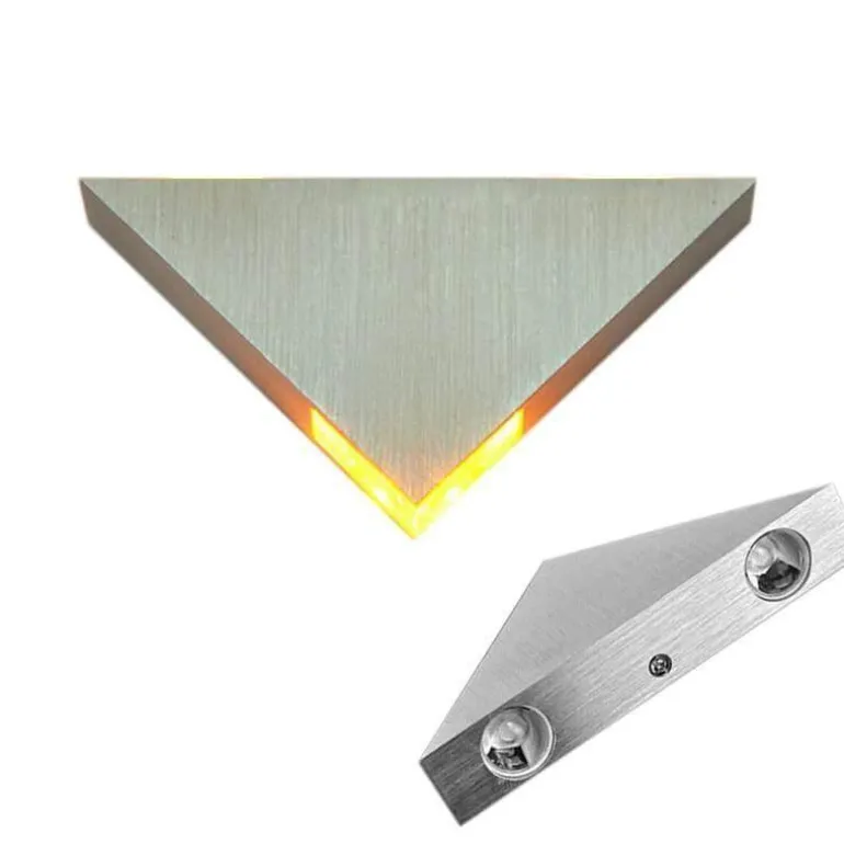 LED Triangle Wall Lamp - Stylish Modern Lighting Fixture