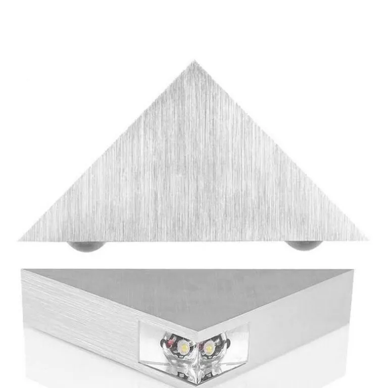 LED Triangle Wall Lamp - Stylish Modern Lighting Fixture