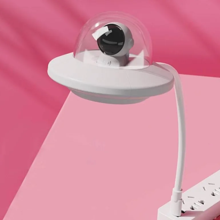 LED UFO Astronautenlampe - Flexibles Raumfahrer-Nachtlicht