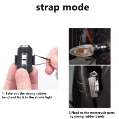 LED-Blitzlichter – Universelle Sicherheitslichter für Motorräder und Drohnen