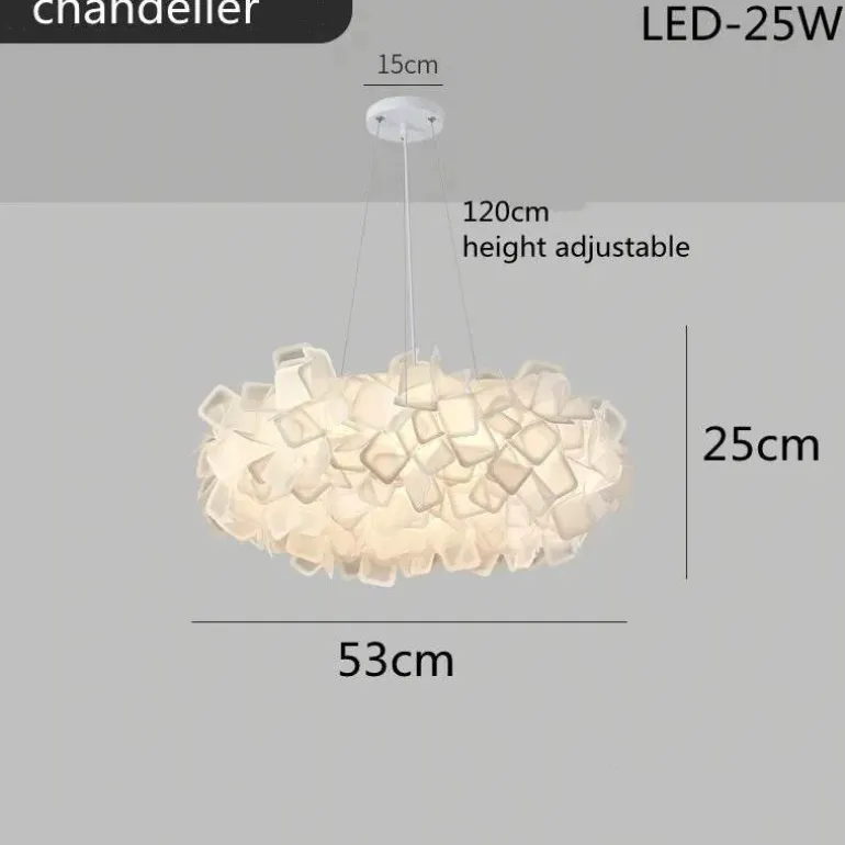 LED-Deckenleuchte - Elegantes, dimmbares Blumendesign