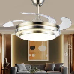 LED-Deckenventilatorlampe mit Fernbedienung – Moderne Beleuchtungsvorrichtung für das Zuhause