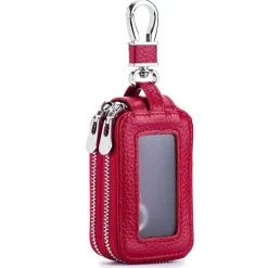 Leder Autoschlüsseletui Geldbörse - Eleganter Schlüsselhalter