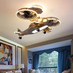 LED-Helikopter-Ventilatorlampe – Sky Hero Design