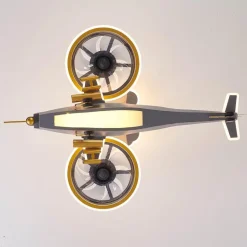 LED-Helikopter-Ventilatorlampe – Sky Hero Design