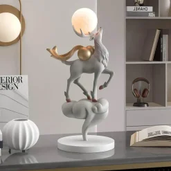 LED-Hirsch-Ornament – ​​beleuchtete Weihnachtsdekoration