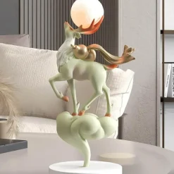 LED-Hirsch-Ornament – ​​beleuchtete Weihnachtsdekoration