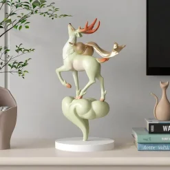 LED-Hirsch-Ornament – ​​beleuchtete Weihnachtsdekoration