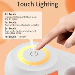 LED-Hundeleine – Automatisch leuchtende, einziehbare Haustierleine