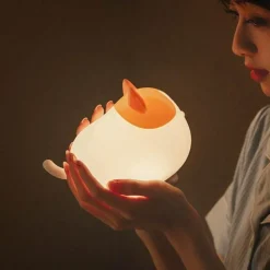 LED-Katzen-Nachtlicht – süße Kinderlampe