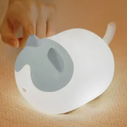 LED-Katzen-Nachtlicht – süße Kinderlampe