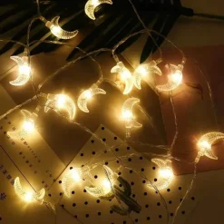 LED-Lichterkette – Mondlicht-Dekor für drinnen und draußen