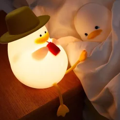 LED-Nachtlampe - Verträumtes Enten-Atmosphärenlicht
