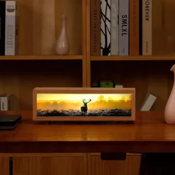 LED-Nachtlampenprojektor - Buntes Kunstlicht