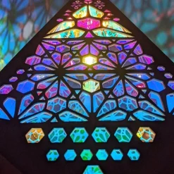 LED-Nachtlampenprojektor aus Holz – stimmungsvolle Beleuchtung