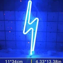 LED-Neon-Wandschild – Helles Neon-Dekor