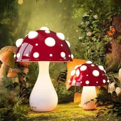 LED-Pilz-Schreibtischlampe – Moderne Beleuchtung für das Homeoffice