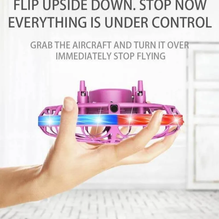 LED-Quadcopter-Drohne mit Gestenerkennung – tragbare Mini-Drohne