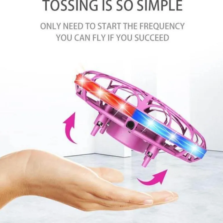 LED-Quadcopter-Drohne mit Gestenerkennung – tragbare Mini-Drohne