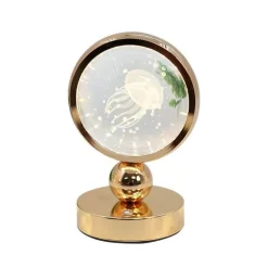 LED-Quallenlampe – Dekoratives Kristall-Tischlicht