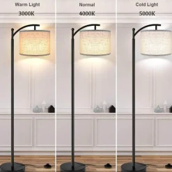 LED-Stehleuchte – Moderne, schlichte Wohnraumbeleuchtung