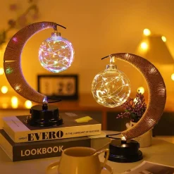 LED-Tischlampe – Dekoratives Nachtlicht für Zuhause
