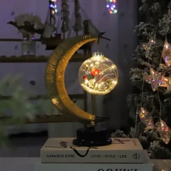 LED-Tischlampe – Dekoratives Nachtlicht für Zuhause