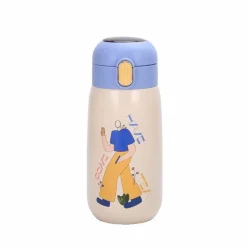 LED-Wasserflasche – Funky Thermosflasche mit Temperaturanzeige