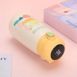 LED-Wasserflasche – Funky Thermosflasche mit Temperaturanzeige