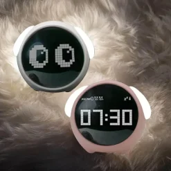LED-Wecker mit Nachtlicht – süße Nachttischlampe