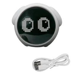 LED-Wecker mit Nachtlicht – süße Nachttischlampe