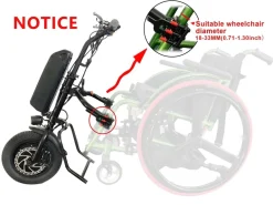 Leichtes elektrisches Handbike – tragbares Mobilitätshilfsgerät