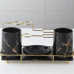 Leonardi Bathroom Accessories Set - Stylish Home Decor