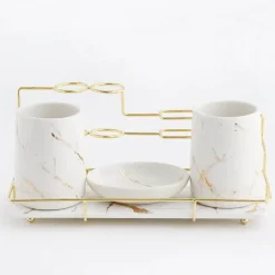 Leonardi Bathroom Accessories Set - Stylish Home Decor