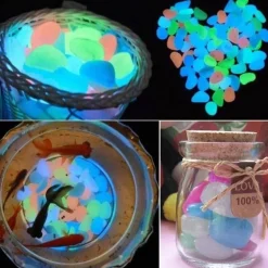 Leuchtende Gartenwegsteine ​​– Leuchtende Landschaftsdekoration