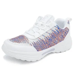 Leuchtende Glasfaser-Sneaker – bequeme wiederaufladbare Schuhe