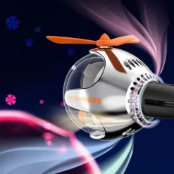 Leuchtender Lufterfrischer mit Hubschraubermotiv – lustiges Autozubehör