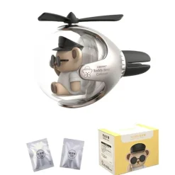 Leuchtender Lufterfrischer mit Hubschraubermotiv – lustiges Autozubehör