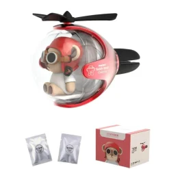 Leuchtender Lufterfrischer mit Hubschraubermotiv – lustiges Autozubehör