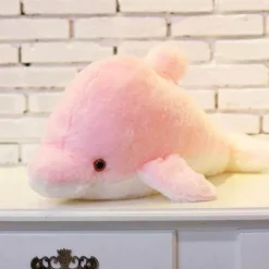 Leuchtender Plüschdelfin – Kreatives Stofftierspielzeug