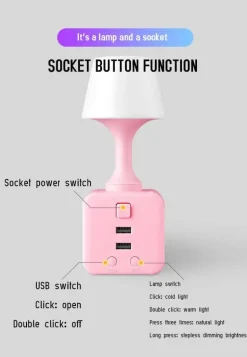 Leuchtendes Nachtlicht mit Fernbedienung – im Dunkeln leuchtende Schlafzimmerlampe