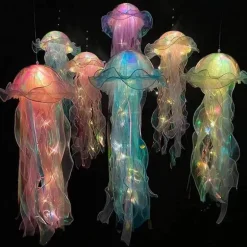 Leuchtendes Quallen-Nachtlicht – DIY-Dekor-Akzent