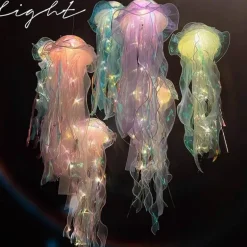 Leuchtendes Quallen-Nachtlicht – DIY-Dekor-Akzent