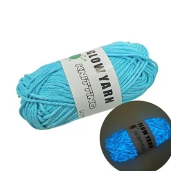Leuchtendes Strickgarn – Sparkle Glow Crafting Yarn