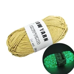 Leuchtendes Strickgarn – Sparkle Glow Crafting Yarn